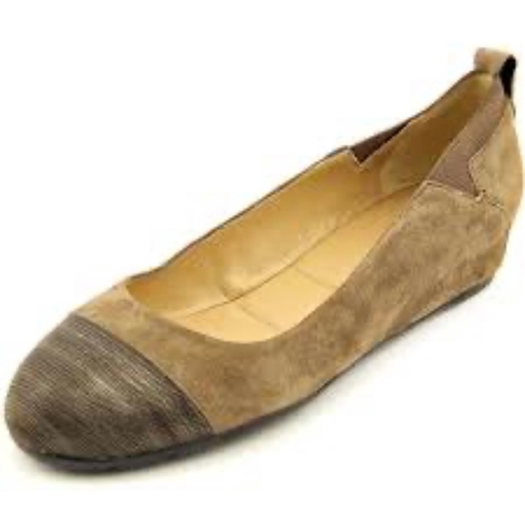 Vaneli Ardelia Suede Metallic Wedge Size 10 - Picture 1 of 14